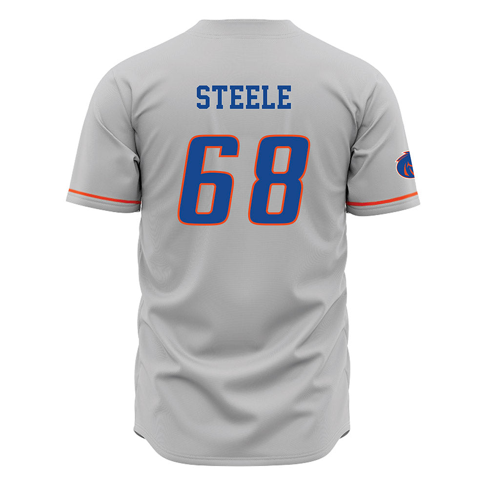 Boise State - NCAA Football : Jake Steele - Grey Jersey