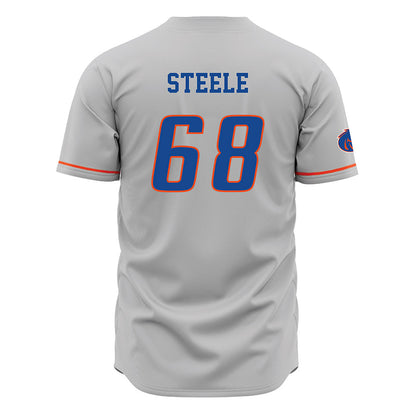 Boise State - NCAA Football : Jake Steele - Grey Jersey