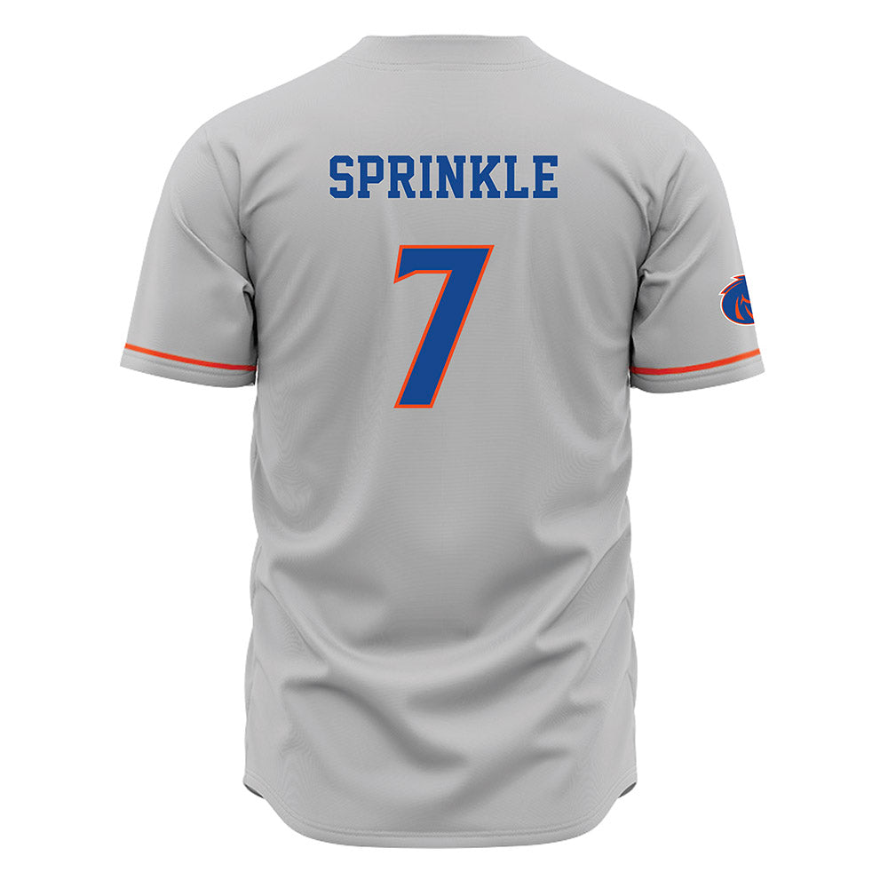 Boise State - NCAA Women's Soccer : Emerson Sprinkle - Grey Jersey-1