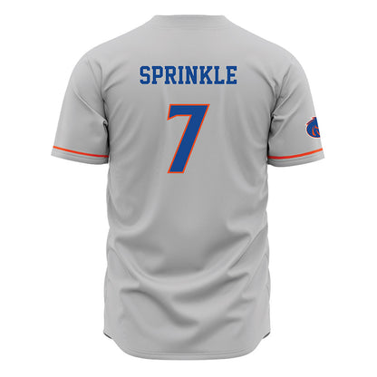 Boise State - NCAA Women's Soccer : Emerson Sprinkle - Grey Jersey-1