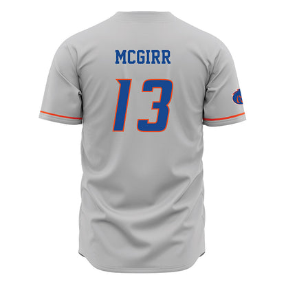 Boise State - NCAA Women's Volleyball : Isabella McGirr - Grey Jersey