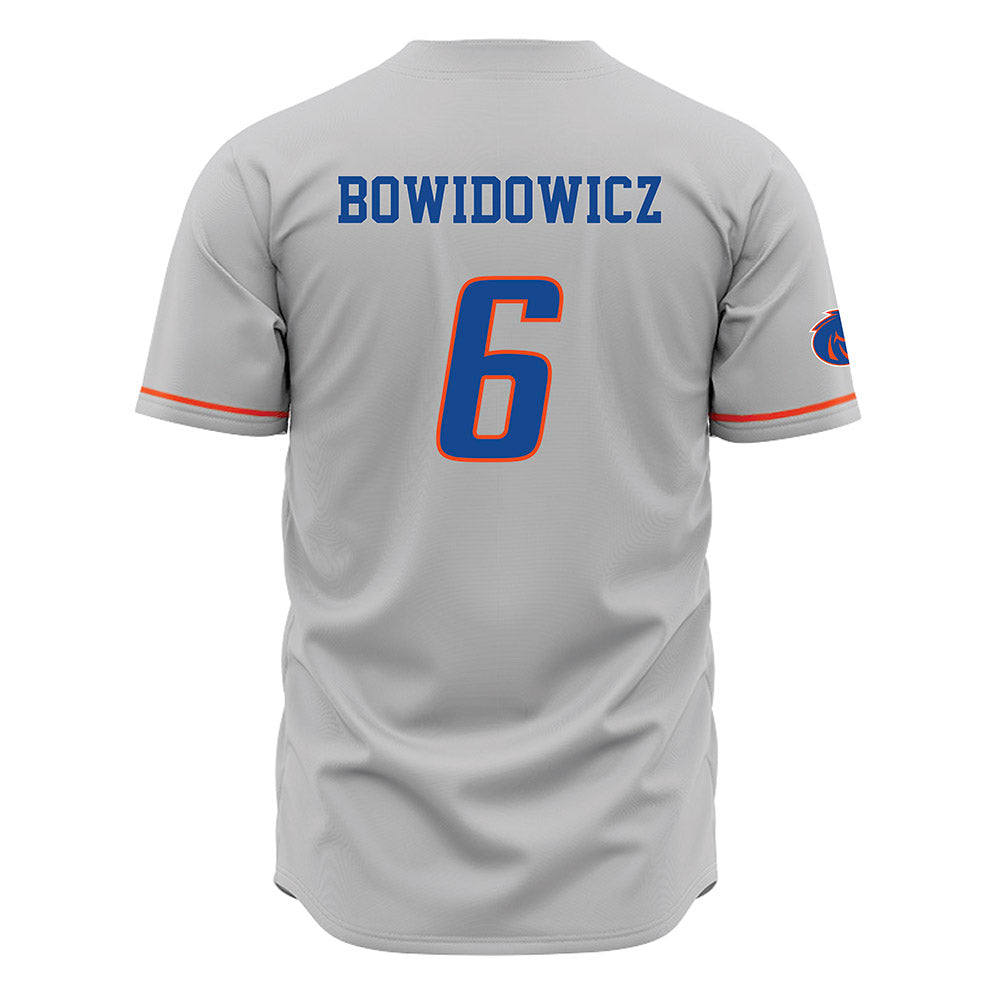 Boise State - NCAA Beach Volleyball : Avery Bowidowicz - Grey Jersey-1