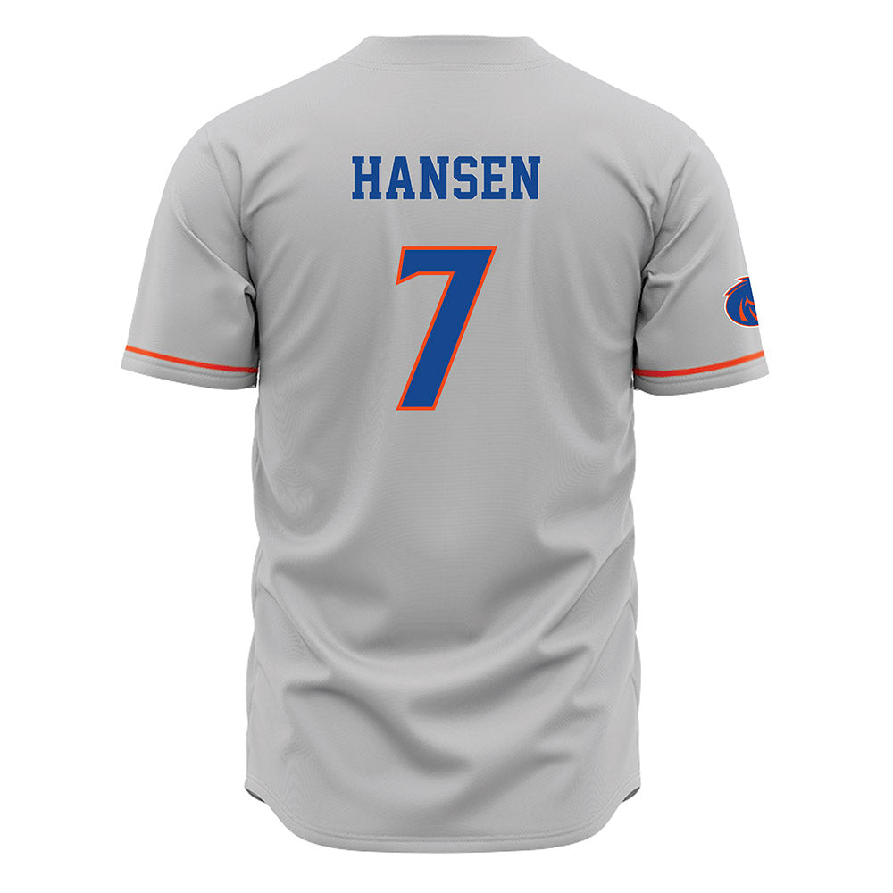 Boise State - NCAA Women's Volleyball : Amelia Hansen - Grey Jersey-1