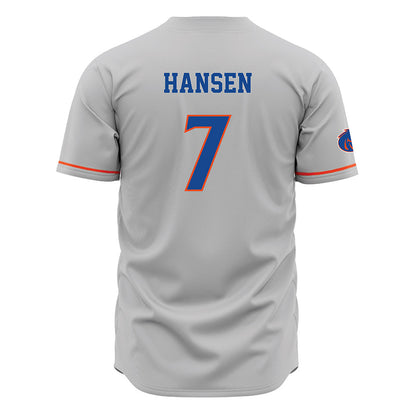Boise State - NCAA Women's Volleyball : Amelia Hansen - Grey Jersey-1