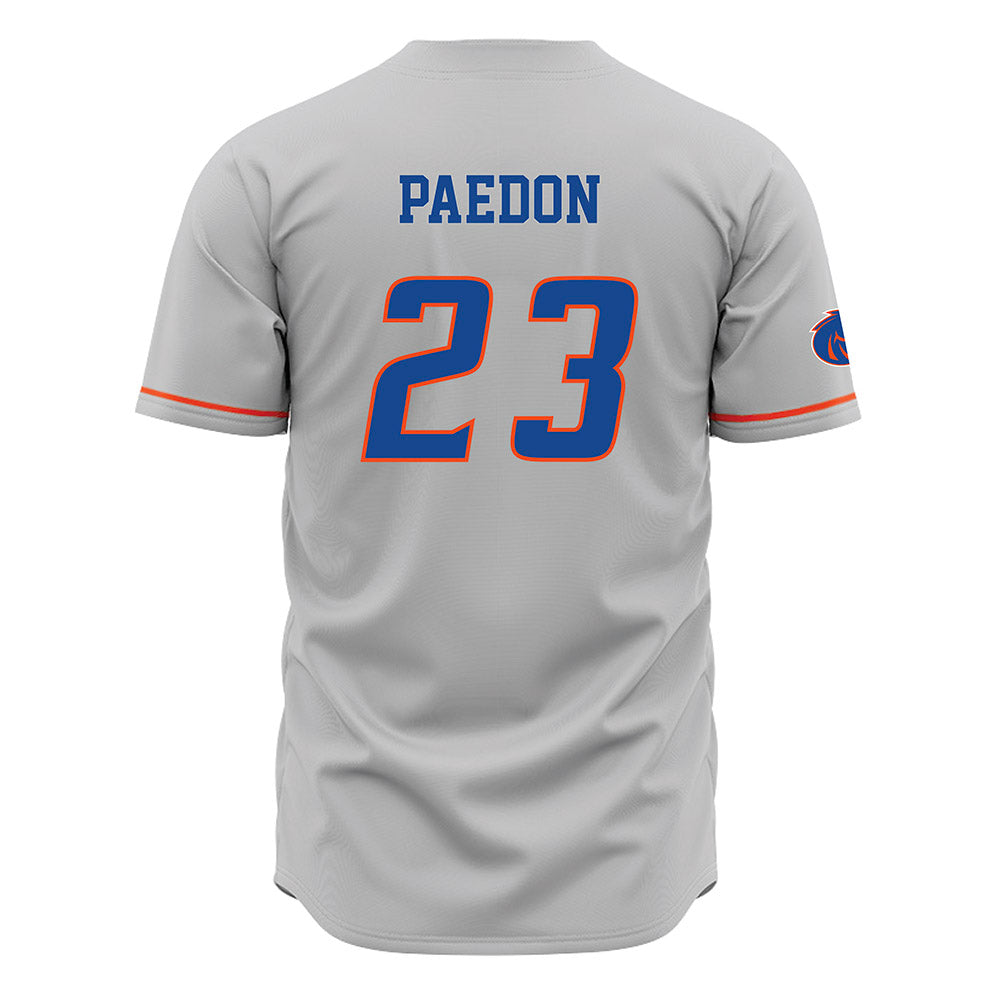 Boise State - NCAA Women's Volleyball : Giselle Paedon - Grey Jersey-1