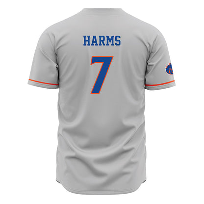 Boise State - NCAA Women's Basketball : Izzie Harms - Grey Jersey-1