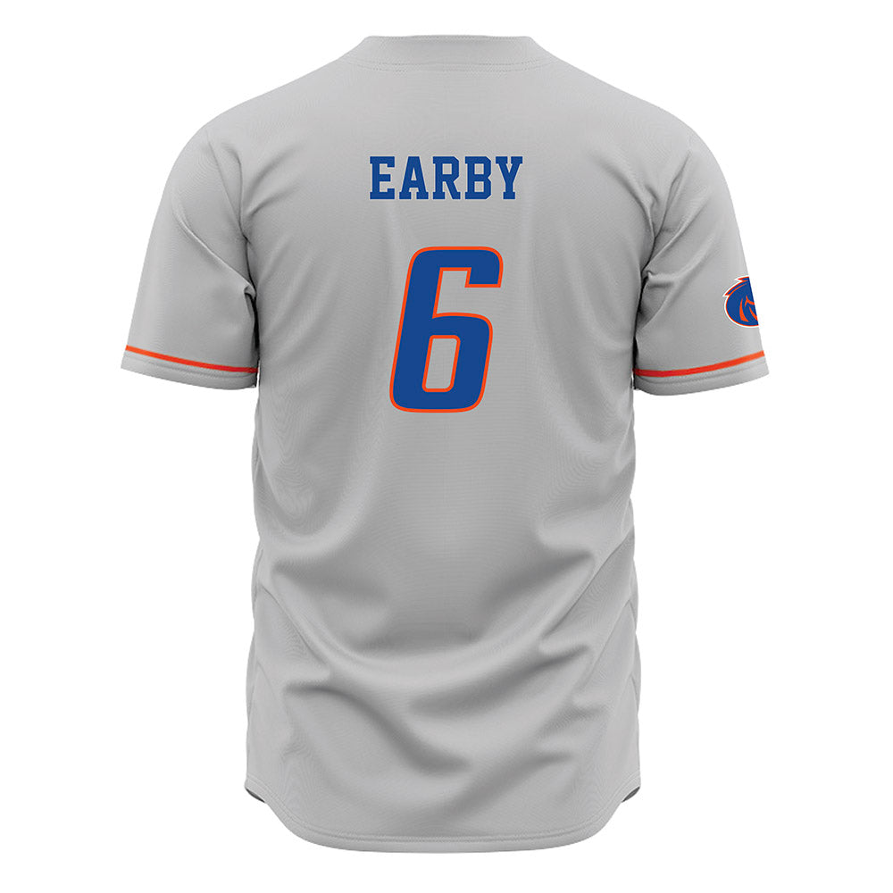 Boise State - NCAA Football : Jeremiah Earby - Grey Jersey