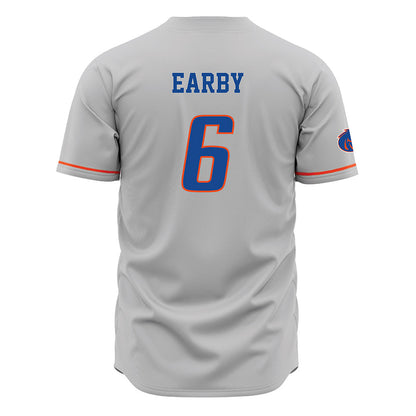 Boise State - NCAA Football : Jeremiah Earby - Grey Jersey