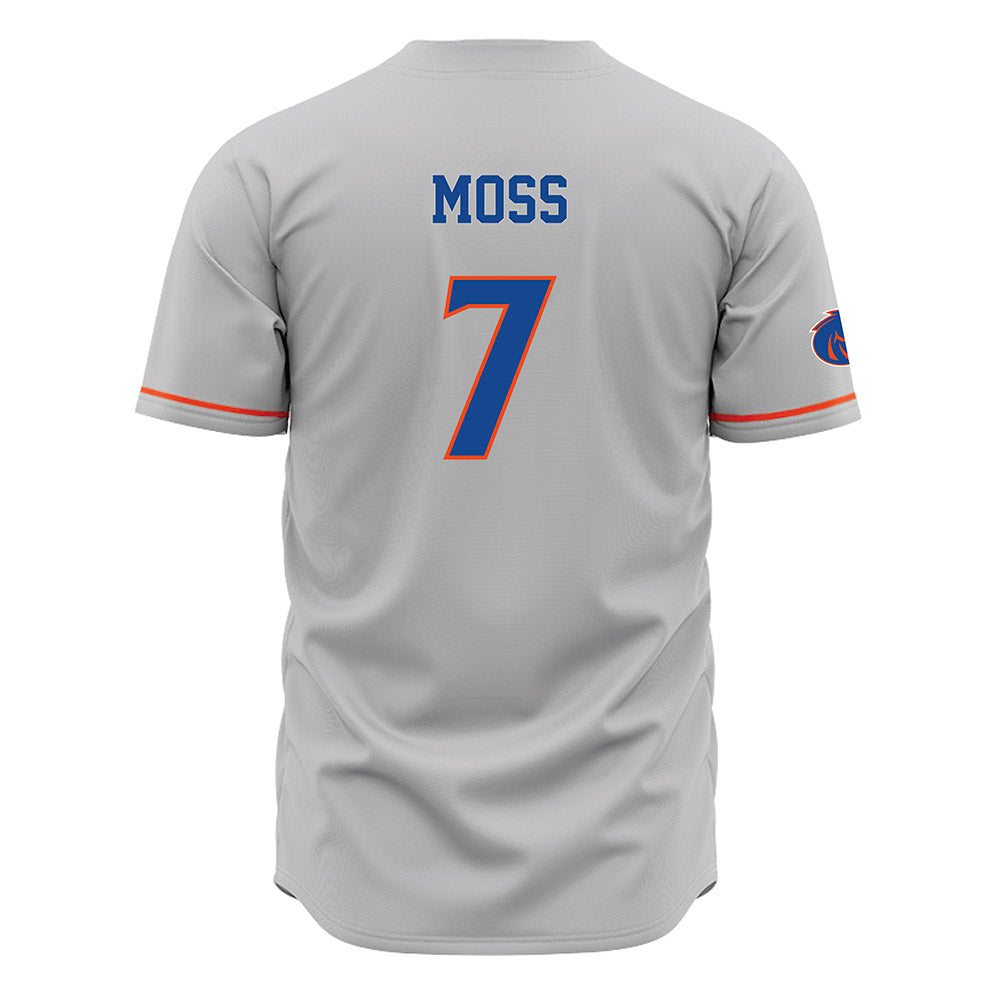 Boise State - NCAA Beach Volleyball : Addison Moss - Grey Jersey-1