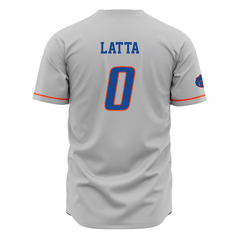 Boise State - NCAA Women's Basketball : Carlie Latta - Grey Jersey-1