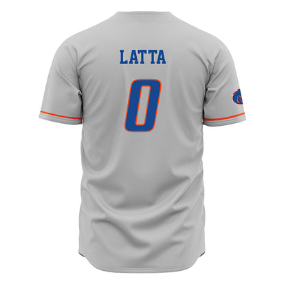 Boise State - NCAA Women's Basketball : Carlie Latta - Grey Jersey-1