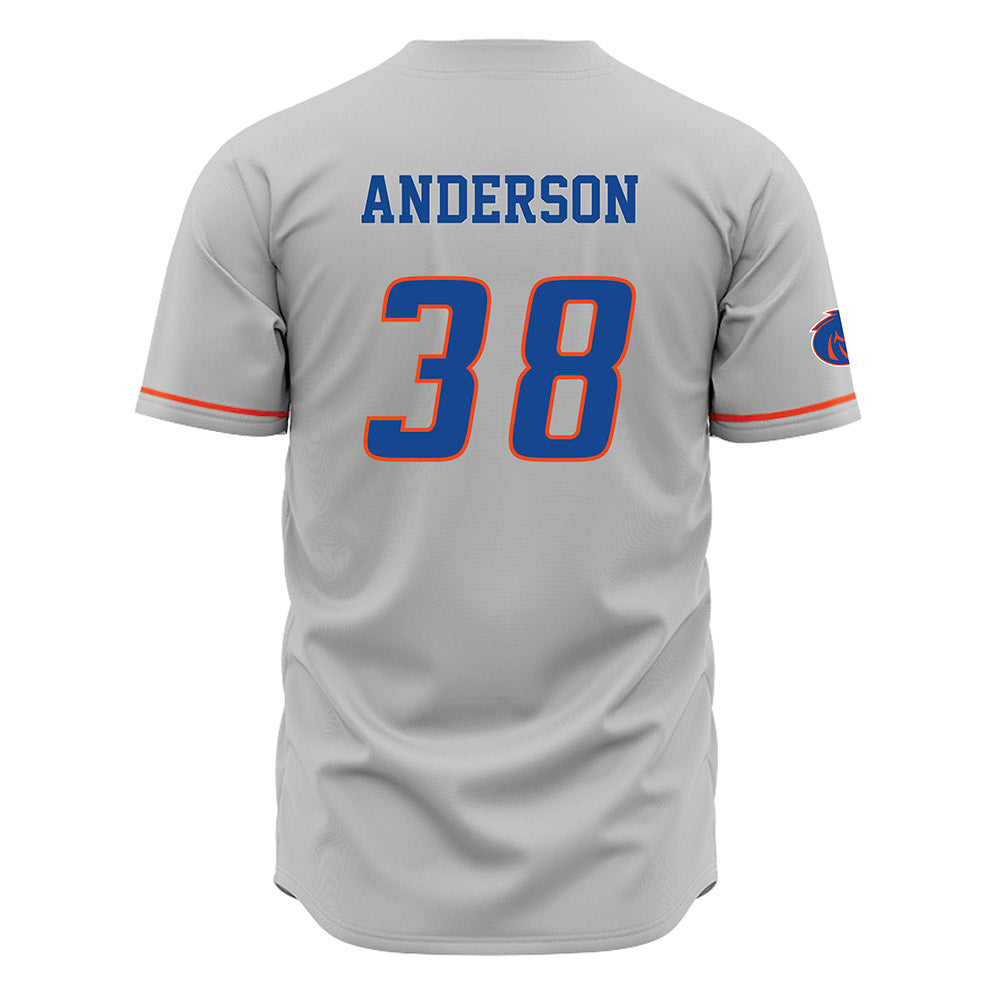 Boise State - NCAA Football : Travis Anderson - Grey Jersey