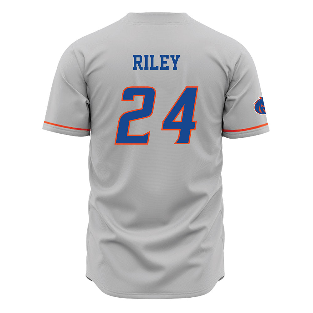 Boise State - NCAA Softball : Rustie Riley - Grey Jersey-1