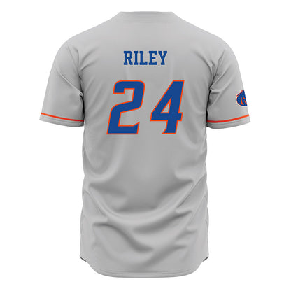 Boise State - NCAA Softball : Rustie Riley - Grey Jersey-1