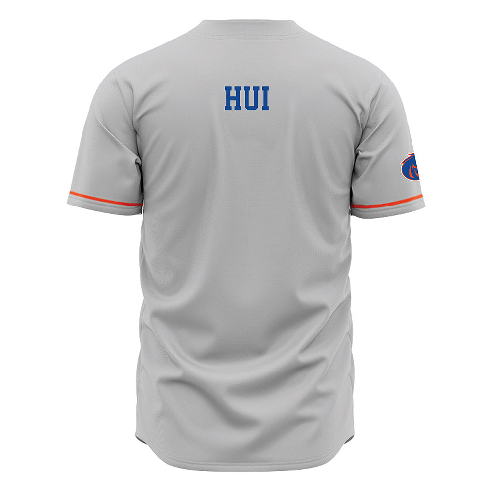 Boise State - NCAA Women's Golf : Jillian Hui - Grey Jersey-1