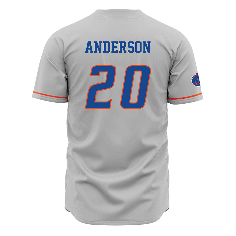 Boise State - NCAA Beach Volleyball : Ava Anderson - Grey Jersey-1