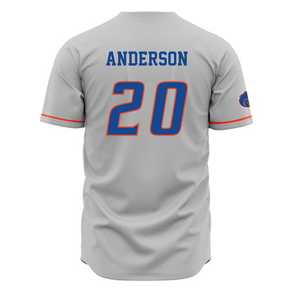 Boise State - NCAA Beach Volleyball : Ava Anderson - Grey Jersey-1