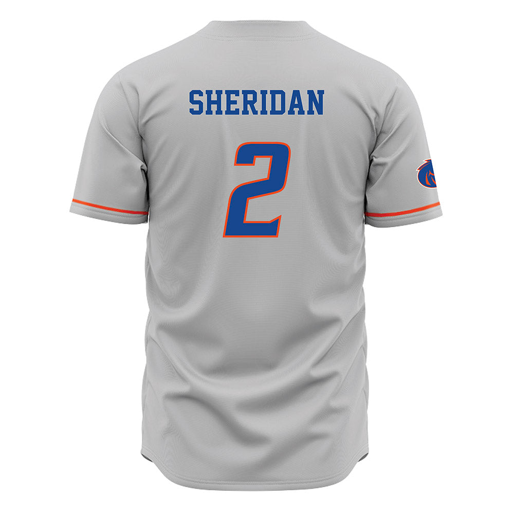 Boise State - NCAA Women's Volleyball : Savannah Sheridan - Grey Jersey-1