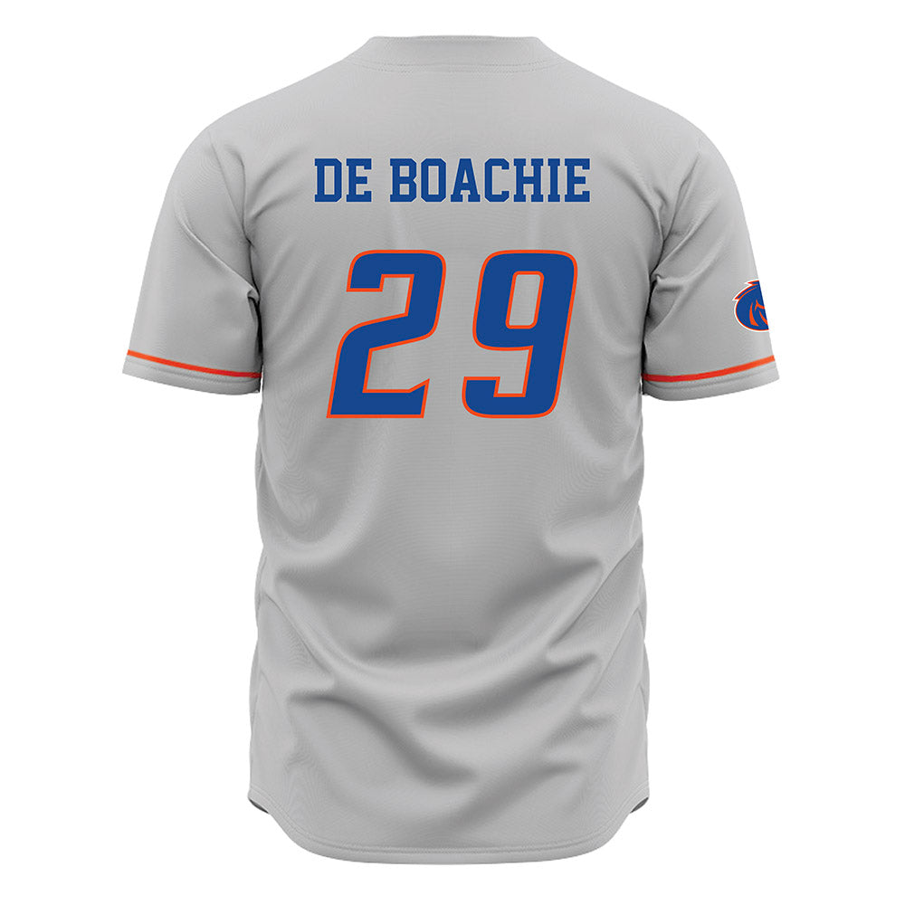 Boise State - NCAA Football : Arthur de Boachie - Grey Jersey-1