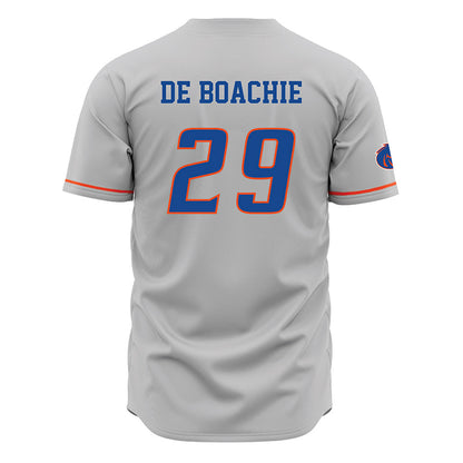 Boise State - NCAA Football : Arthur de Boachie - Grey Jersey-1