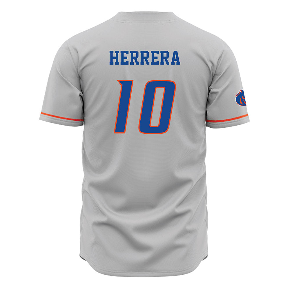 Boise State - NCAA Football : Cash Herrera - Grey Jersey-1