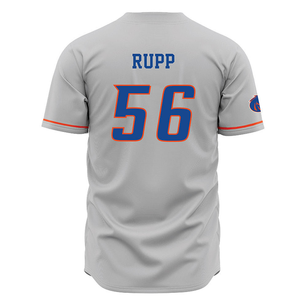 Boise State - NCAA Football : Rowan Rupp - Grey Jersey-1