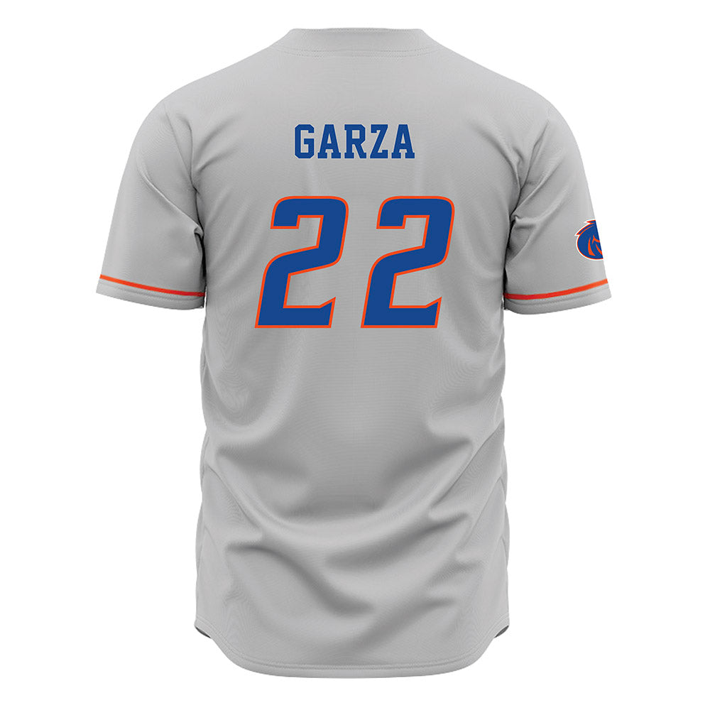 Boise State - NCAA Women's Basketball : Kennasyn Garza - Grey Jersey-1