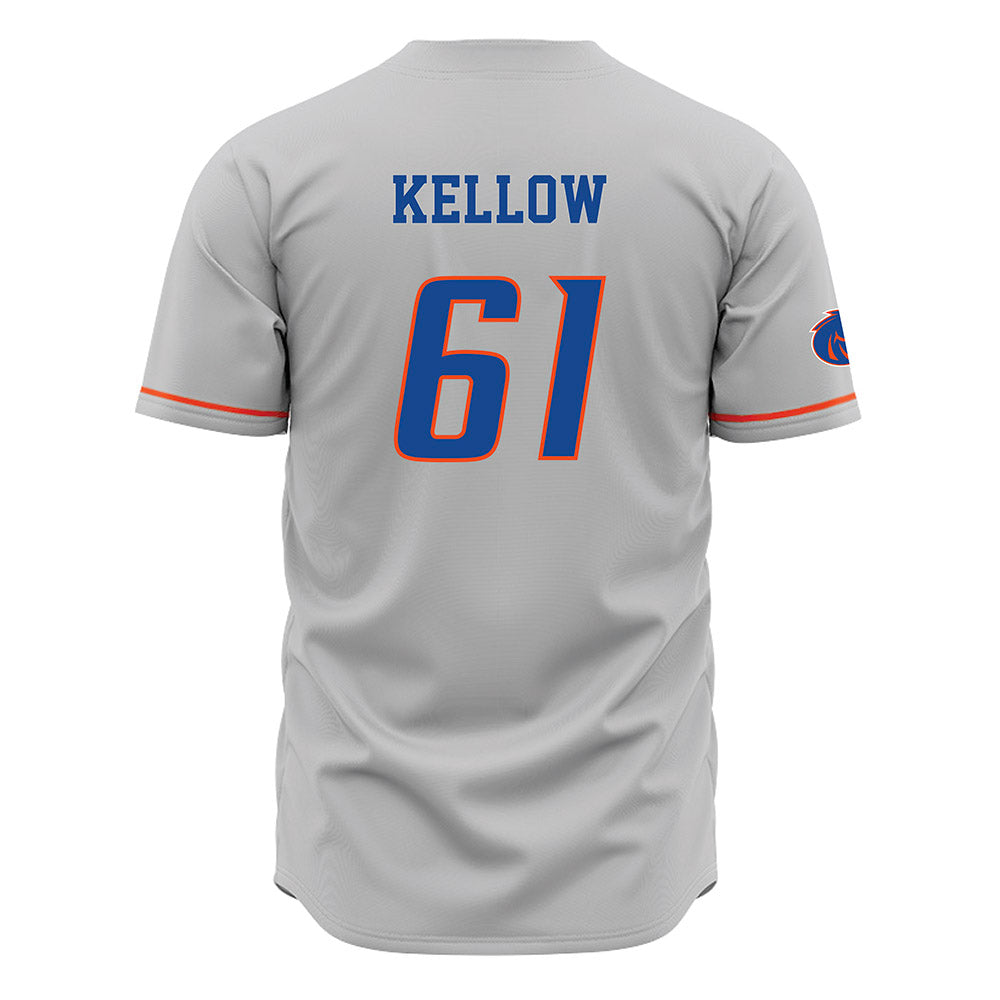 Boise State - NCAA Football : Caden Kellow - Grey Jersey-1