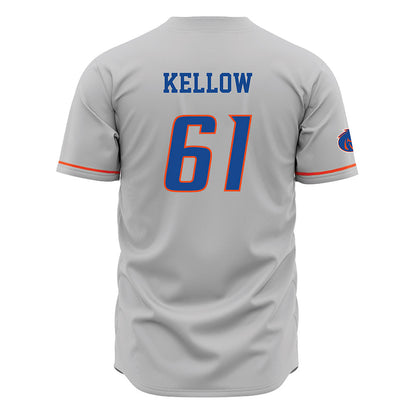 Boise State - NCAA Football : Caden Kellow - Grey Jersey-1