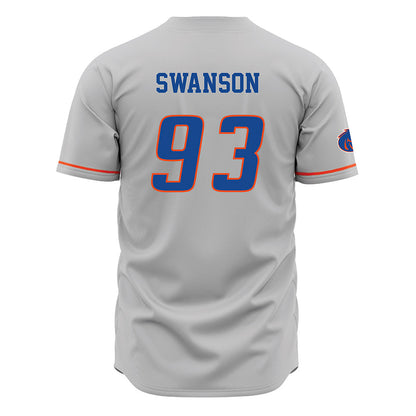 Boise State - NCAA Football : Ryder Swanson - Grey Jersey-1