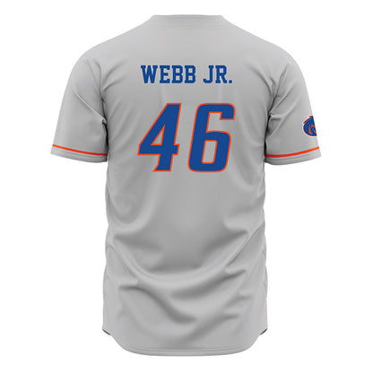 Boise State - NCAA Football : Corey Webb Jr. - Grey Jersey-1