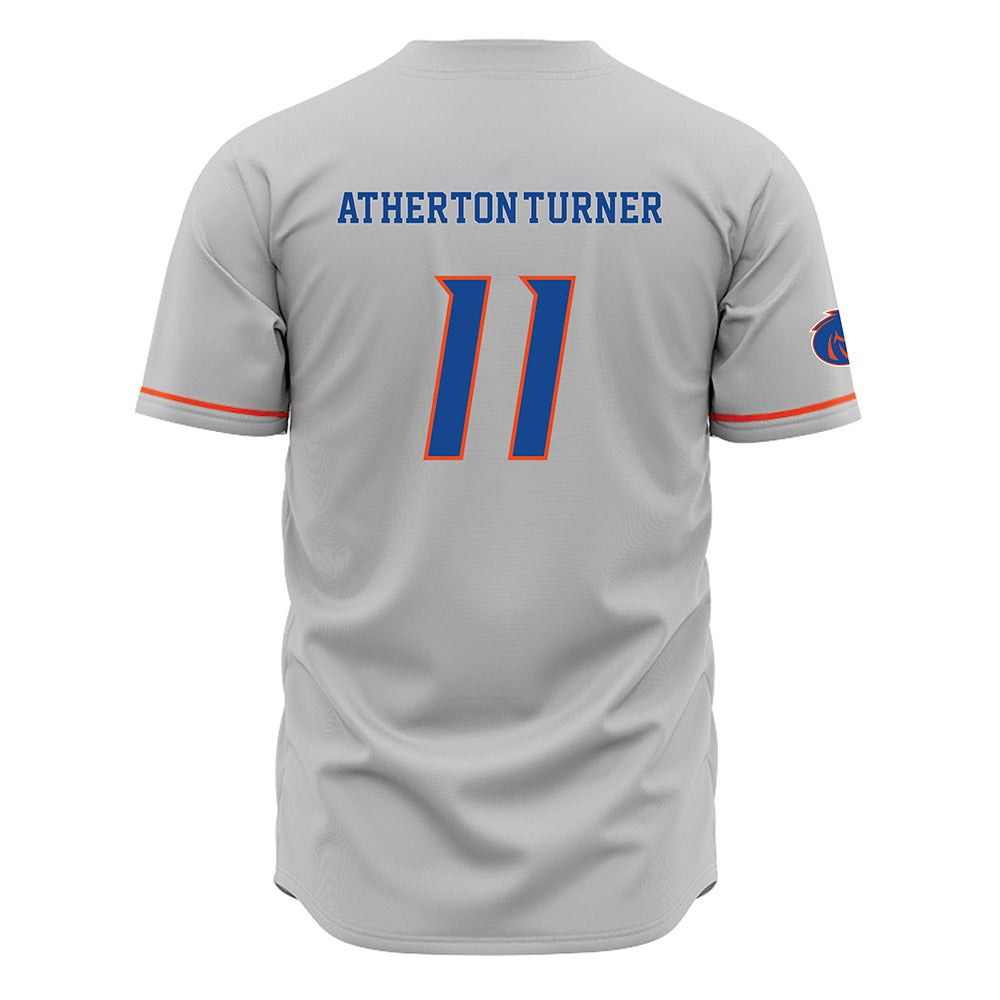 Boise State - NCAA Women's Soccer : Ella Atherton-Turner - Grey Jersey-1