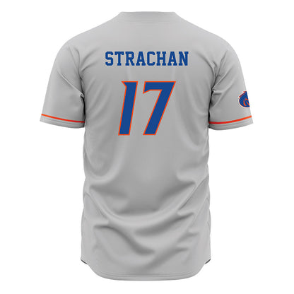 Boise State - NCAA Football : Prince Strachan - Grey Jersey