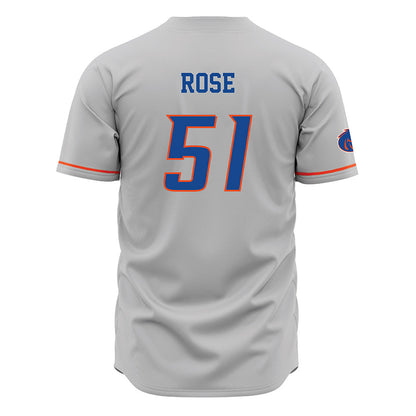 Boise State - NCAA Softball : Julianne Rose - Grey Jersey-1