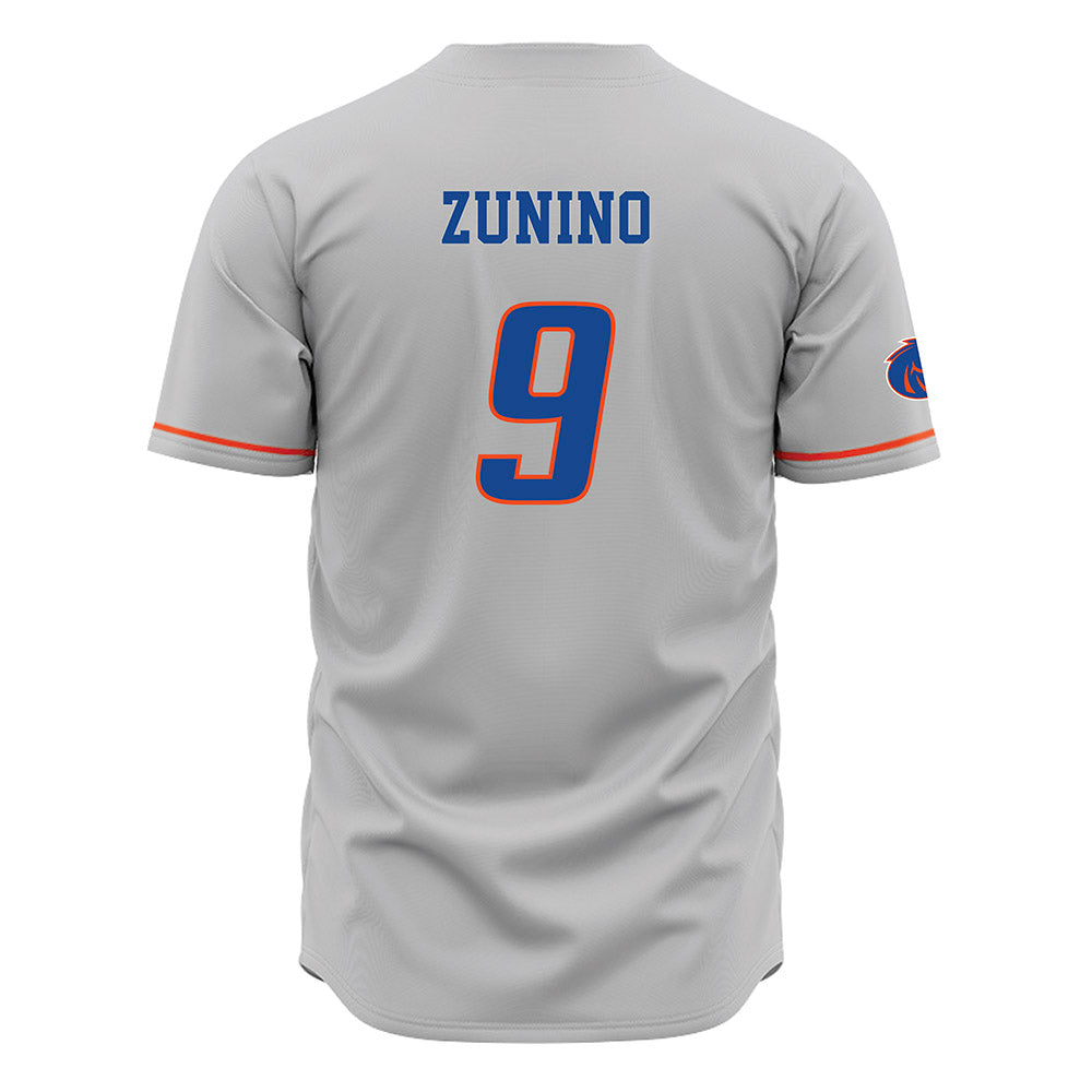 Boise State - NCAA Women's Soccer : Siena Zunino - Grey Jersey-1