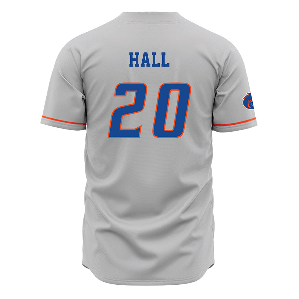 Boise State - NCAA Football : Kyle Hall - Grey Jersey-1
