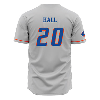 Boise State - NCAA Football : Kyle Hall - Grey Jersey-1