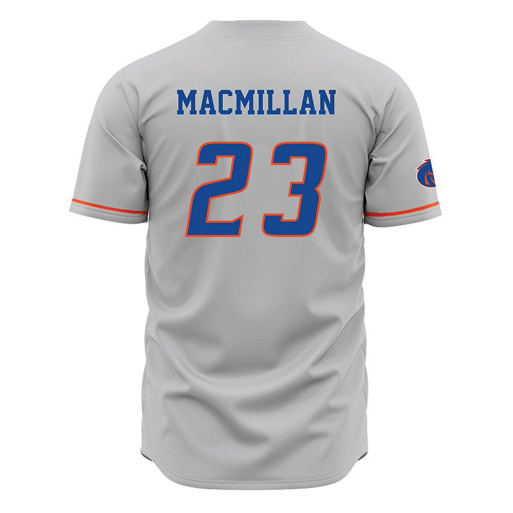 Boise State - NCAA Women's Soccer : Kenzie MacMillan - Grey Jersey-1
