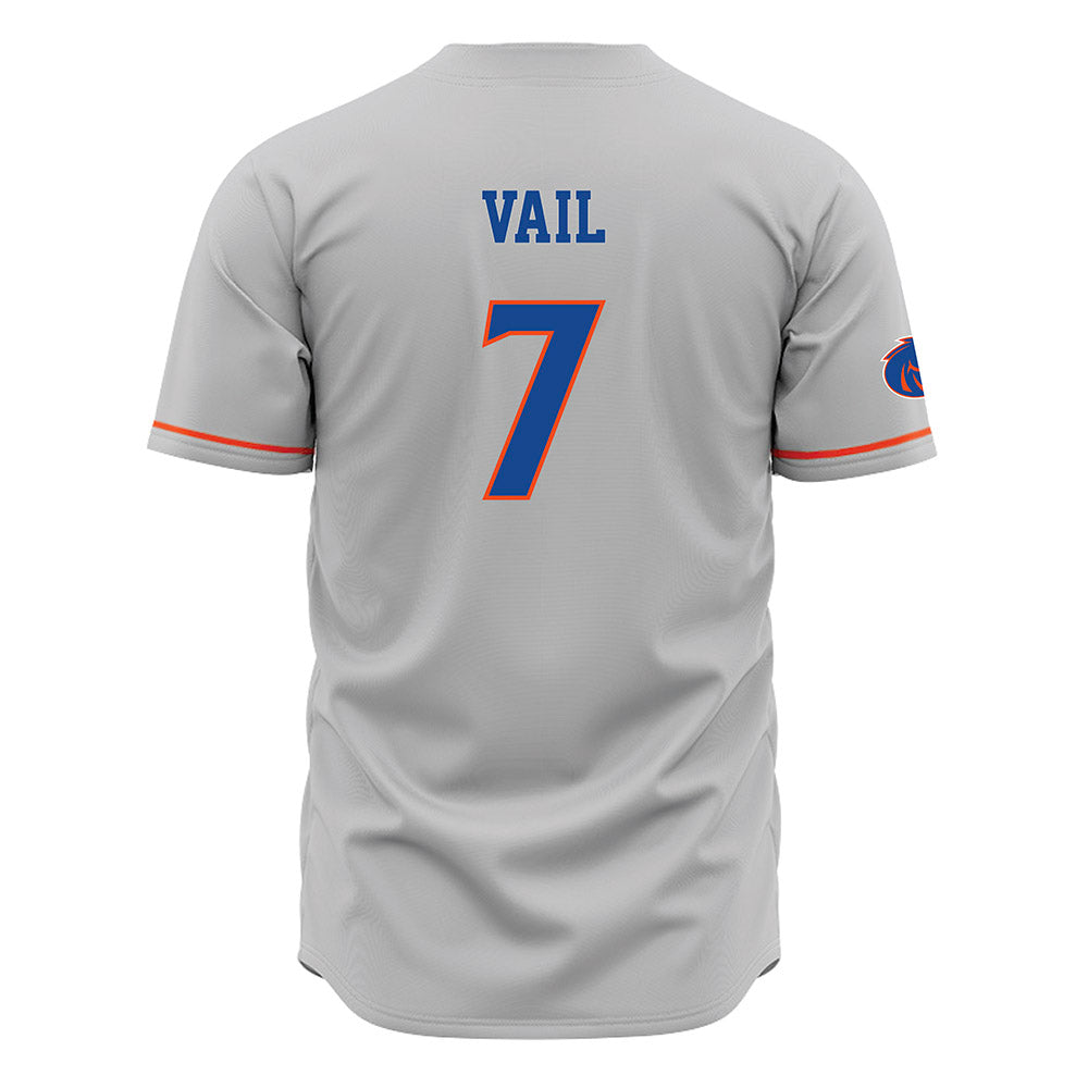Boise State - NCAA Women's Soccer : Evva Vail - Grey Jersey