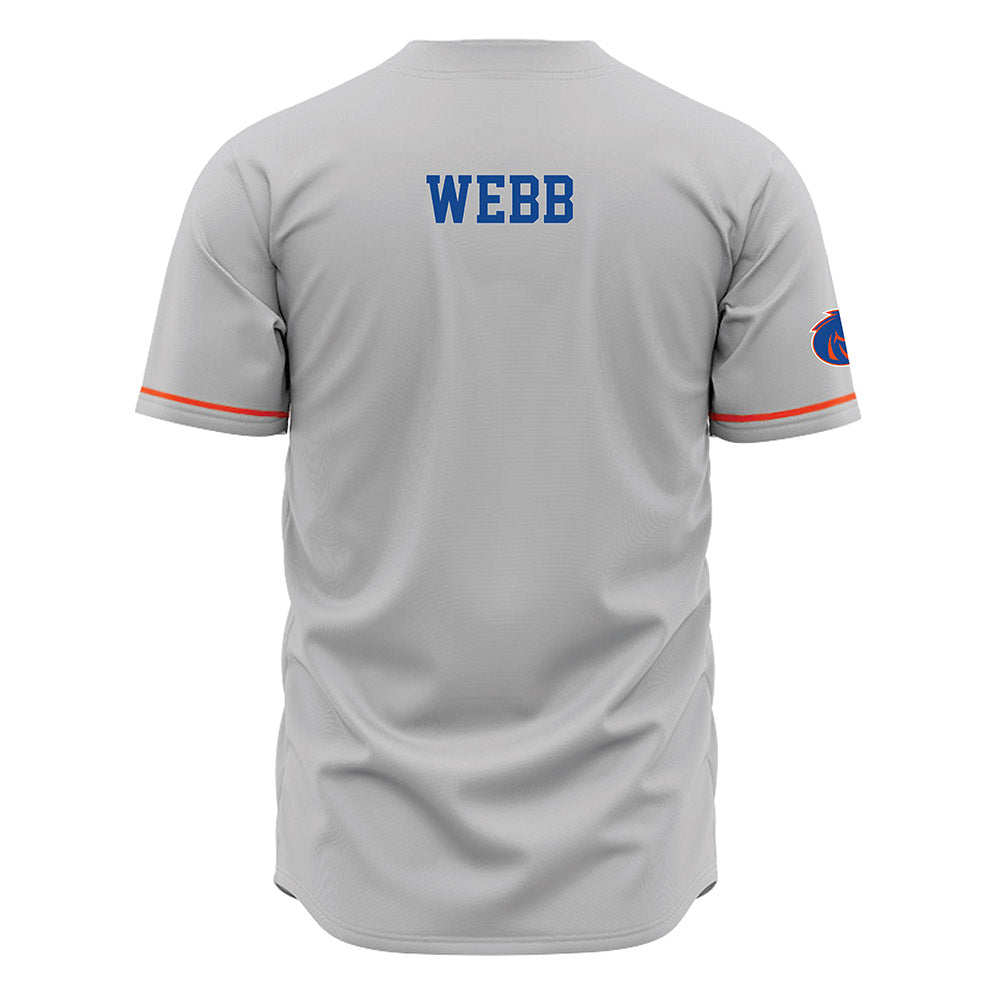 Boise State - NCAA Football : Corey Webb - Grey Jersey-1