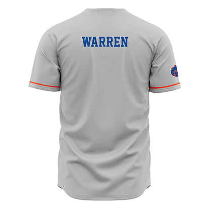 Boise State - NCAA Men's Track & Field : DJ Warren - Grey Jersey-1