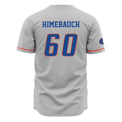 Boise State - NCAA Football : Tyler Himebauch - Grey Jersey-1