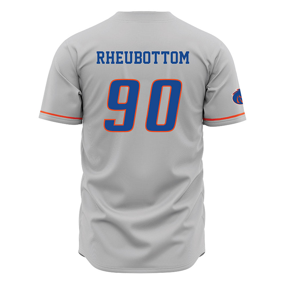 Boise State - NCAA Football : Drew Rheubottom - Grey Jersey-1