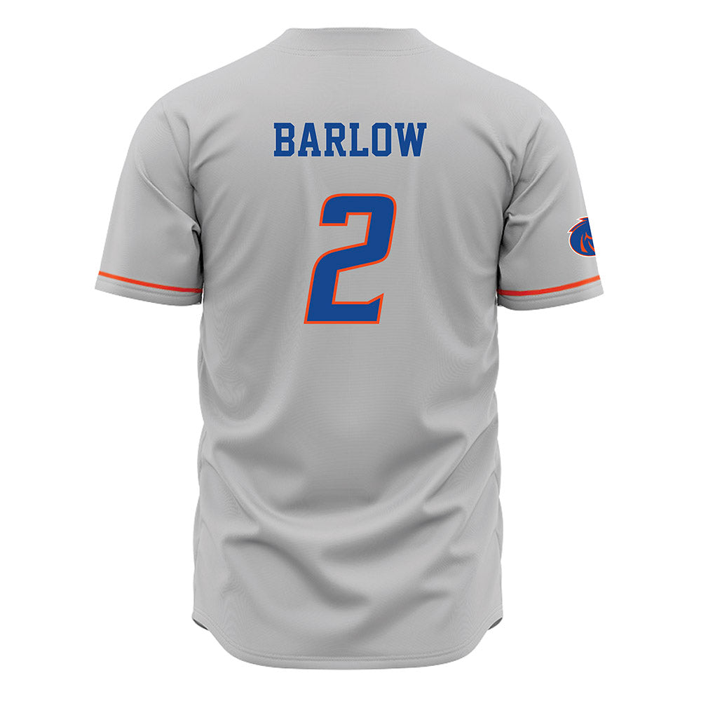 Boise State - NCAA Women's Volleyball : Melia Barlow - Grey Jersey-1