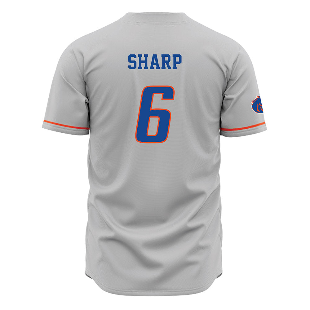 Boise State - NCAA Women's Basketball : Milly Sharp - Grey Jersey
