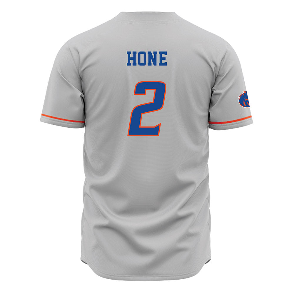 Boise State - NCAA Women's Volleyball : Reese Hone - Grey Jersey-1