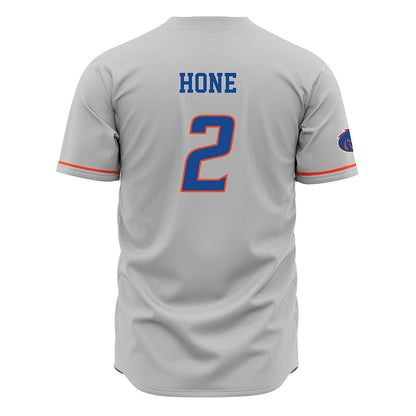 Boise State - NCAA Women's Volleyball : Reese Hone - Grey Jersey-1