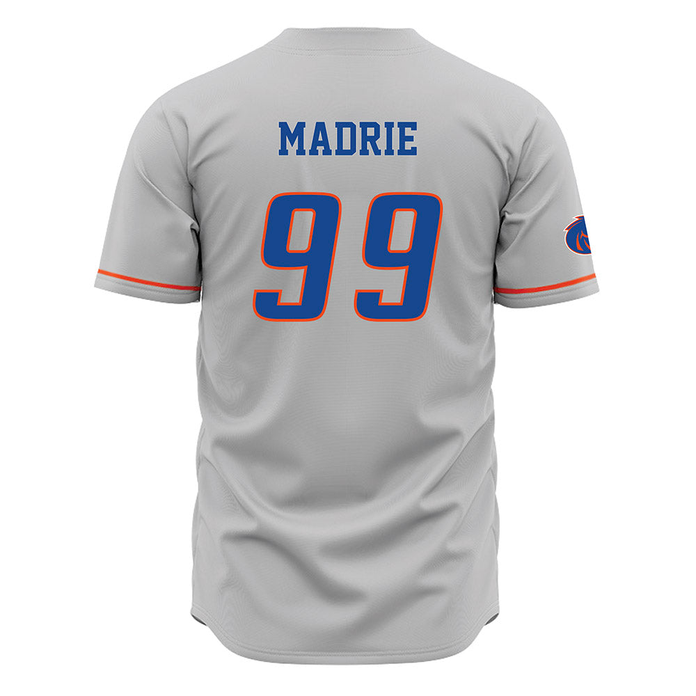 Boise State - NCAA Football : Michael Madrie - Grey Jersey-1