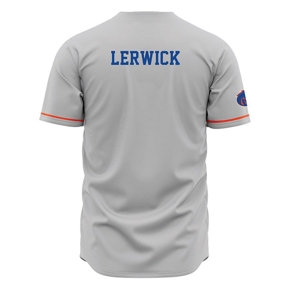 Boise State - NCAA Women's Soccer : Lexi Lerwick - Grey Jersey-1