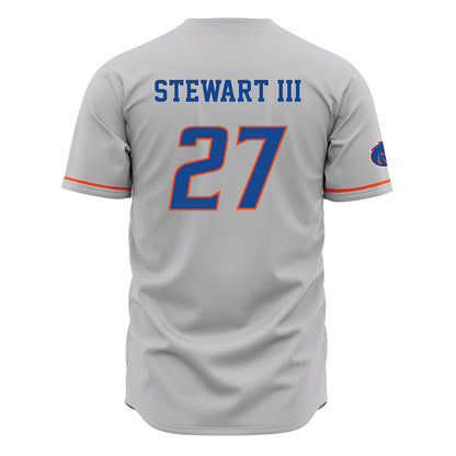 Boise State - NCAA Football : Harry Stewart III - Grey Jersey-1